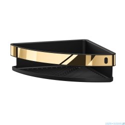 Tiger Cooper Gold Narożny koszyk prysznicowy 21cm złoty 800563
