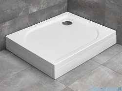 Radaway Brodzik prostokątny Delos D 80x75x14 cm z obudową prawy 4D87514-03R
