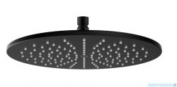 Roca Raindream deszczownica okrągła 30x30 cm Brushed Titanium Black z powłoką Everlux A5B3950NM0