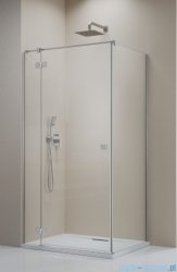 Radaway Essenza Kdj Brushed Nickel kabina 100x70cm lewa szczotkowany nikiel 1385040-91-01L/1384048-01-01