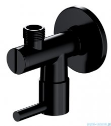 Omnires zawór kątowy czarny półmat 8857BL