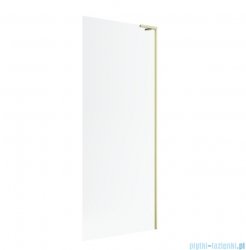 Radaway Modo SL II Brushed Light Gold kabina Walk-in 90x200 prawa szczotkowane jasne złoto szkło przejrzyste 10319094-98-01R