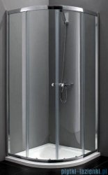 Atrium Bari kabina półokrągła 80x80x190 cm szkło: przejrzyste FF0408