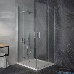 Besco Viva kabina kwadratowa 90x90x195cm przejrzyste VK-90-195-C