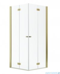 Radaway Nes Gold Kdd B kabina 80x80cm złoty połysk 10024080-09-01L/10024080-09-01R