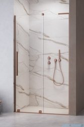Radaway Furo SL Brushed Copper DWJ drzwi prysznicowe 90cm prawe szczotkowana miedź 10307472-93-01R/10110430-01-01