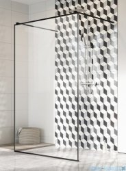 Radaway Modo New Black I 130x200 Frame kabina Walk-in czarny mat/szkło przejrzyste 388134-54-58