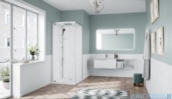 Novellini Glax 1 2.0 kabina standard 80x80 lewa srebrna G21GF80SMF-1BB