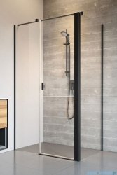 Radaway Nes Black Kds II kabina 90x70cm lewa czarny mat/szkło przejrzyste 10033090-54-01L/10040070-54-01