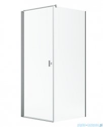 Radaway Nes Kdj I Brushed Nickel kabina 100x90cm lewa szczotkowany nikiel 10022100-91-01L/10039090-01-01