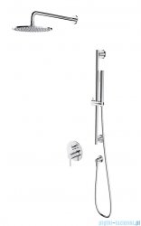 Omnires Y System prysznicowy podtynkowy, 2-wyjściowy chrom połysk SYSY47CR