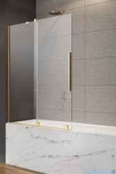 Radaway Furo Gold PND II parawan nawannowy 140cm lewy szkło przejrzyste 10109738-09-01L/10112694-01-01