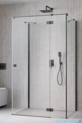 Radaway Essenza Brushed GunMetal Kdj+S kabina 80x120x80cm prawa szczotkowany grafit 1384051-01-01/1385024-92-01R/1384051-01-01