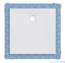 Geberit brodzik Olona 80x80cm z włókniną uszczelniającą biały 550.900.00.1