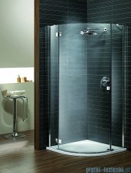 Radaway Almatea PDJ Kabina półokrągła 90x90 Lewa szkło przejrzyste 30602-01-01N