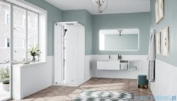 Novellini Glax 1 2.0 kabina standard 80x80 lewa srebrna G21GF89STFL-1BB