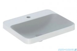 Geberit VariForm Umywalka prostokątna bez przelewu szkliwiony spód 55x45 cm KeraTect 500.743.00.2