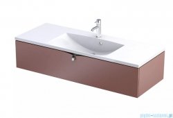 Oristo Siena szafka podumywalkowa wisząca 120x25x45cm ceglany mat OR45-SD1S-120-19