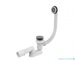Alcaplast  syfon wannowy klik-klak, chrom A505CRM-80