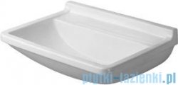 Duravit Starck 3 umywalka Med 600x450 mm bez przelewu z półka na baterię 030760 00 00