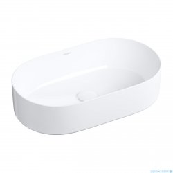 Omnires Mesa umywalka nablatowa 53x32 cm biały połysk MESA530BP