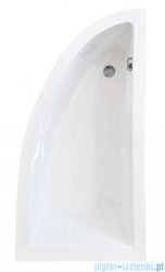 Besco Praktika Wanna 150x70cm prawa asymetryczna #WAP-150-PP