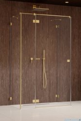 Radaway Essenza Pro Brushed Gold Kdj+S kabina 75x80x75cm lewa szczotkowane złoto 10097380-99-01L/10098075-01-01/10098075-01-01