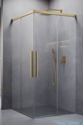 Radaway Idea 8 QL Kdd Brushed Gold kabina 80x80cm szczotkowane złoto 10590080-99-01L/10590080-99-01R