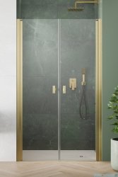 Radaway Nes DWD I Brushed Gold drzwi wnękowe 90cm szczotkowane złoto 10027090-99-01