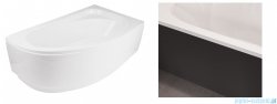 Piramida obudowa czarny mat do wanny Cornea 150x100 Prawa OAC-150-NPC