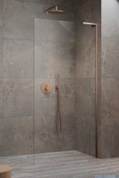Radaway Modo SL II Brushed Copper kabina Walk-in 85x200 prawa szczotkowana miedź 10319085-93-01R