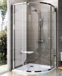 Ravak Pivot PSKK3 kabina półokrągła 90x90 aluminium transparent Anticalc 37677C00Z1