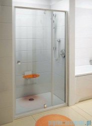 Ravak Drzwi prysznicowe obrotowe Pivot PDOP2-110 satyna transparent 03GD0U00Z1