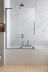 Radaway Furo Brushed GunMetal SL PND II parawan nawannowy 110cm lewy szczotkowany grafit 10309588-92-01L/10112544-01-01