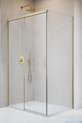 Radaway Idea 8 Kdj Brushed Gold kabina 150x110cm lewa szczotkowane złoto 10340770-99-01L/10350703-01-01/10360110-01-01R