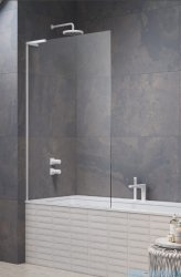 Radaway Modo SL White PNJ II parawan nawannowy 90cm lewy biały mat/przejrzyste 10316090-04-01L