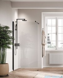 Novellini Kali H Kabina walk-in 100cm profile czarne KALIH100-1H