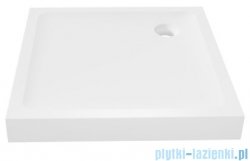 New Trendy Mild Brodzik akrylowy kwadratowy 100x100x11,5 cm biały B-0606