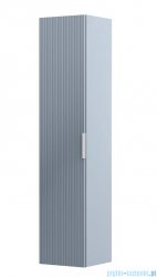 Oristo Etna szafka boczna wysoka Ryflowana 35x160x32cm Szaroniebieski Mat OR52-SB1D-35-16R
