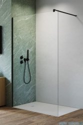 Radaway Nes Black kabina Walk-in 120x200cm czarny mat/szkło przejrzyste 10013120-54-01