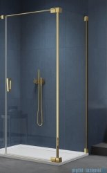 SanSwiss Cadura Gold Line ścianka boczna Cat2 70x200cm profile złote CAT20701207