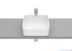 Roca Inspira Square umywalka nablatowa 37cm biała matowa A327532620