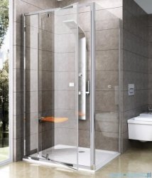 Ravak Pivot PPS ścianka prysznicowa 90cm białe transparent Anticalc 90G70100Z1