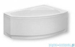Polimat Frida wanna asymetryczna 140x80 prawa + obudowa + syfon 00268/00269/19975