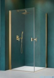 Radaway Nes Gold Kdd I kabina 100x90cm złoty połysk 10021100-09-01L/10021090-09-01R