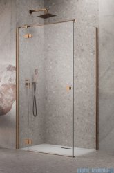 Radaway Essenza 8 Brushed Copper Kdj kabina 80x80cm lewa szczotkowana miedź 10480512-01-01L/10470237-93-01L/10113080-01-01