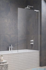 Radaway Modo SL White PNJ II parawan nawannowy 70cm prawy biały mat/przejrzyste 10316070-04-01R