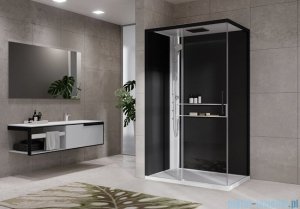 Novellini Glax 2 2.0 kabina z hydromasażem 120x90 lewa biała G222P290SM1-1UH