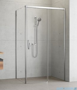 Radaway Idea Kdj kabina 100x100cm prawa szkło przejrzyste + brodzik Doros C + syfon