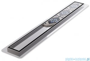 Wiper New Premium Pure Odpływ liniowy z kołnierzem 70 cm syfon drop 50 mat 500.0172.03.070